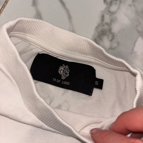 Darc Sport white/cream Graphic Tee - Picture 5 of 7